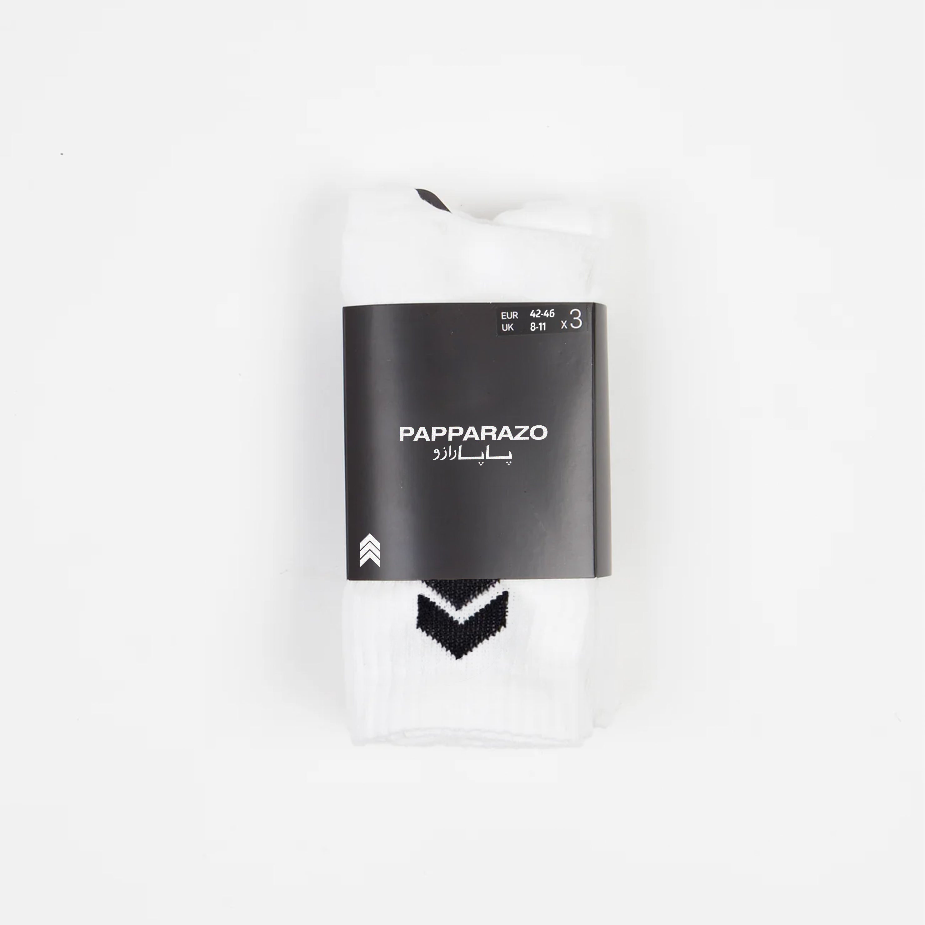 3 PAIRS - WHITE SOCKS