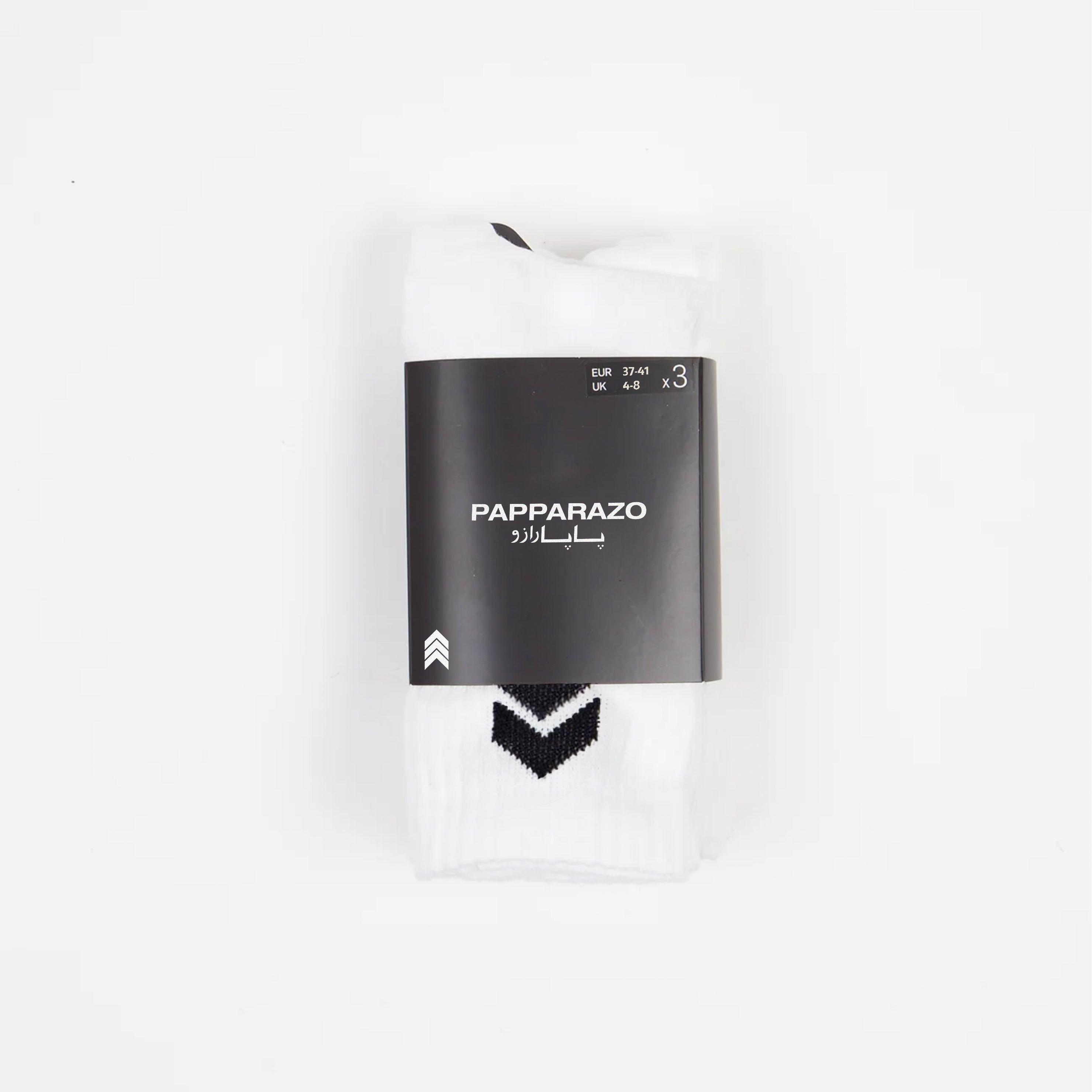 3 PAIRS - WHITE SOCKS
